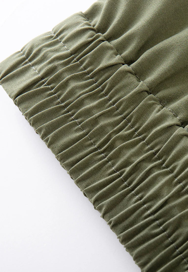Asymmetrical hem skirt